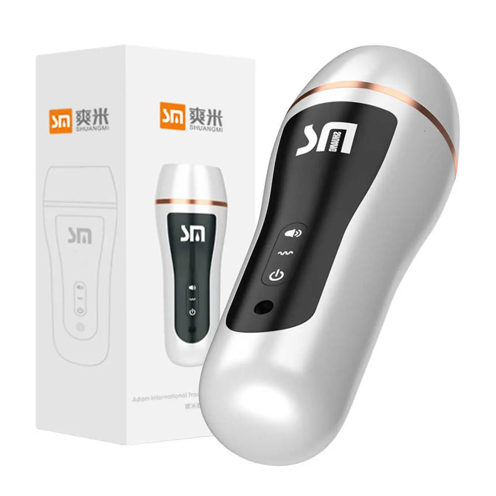 Automatic Masturbator Cup For Men Realistic Stroker Toy_voghion.com