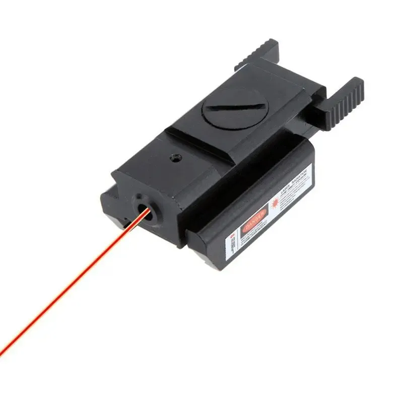 Mini visée laser compacte à point rouge de chasse avec monture Picatinny pour visée laser rouge pistolet avec rail Weaver / Picatinny de 11 mm / 20 mm