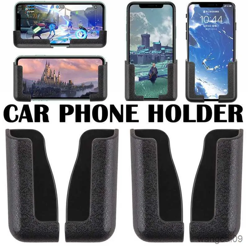 Cell Phone Mounts Holders Mobile Phone Holder for Car Center Console Adjustable Width Does Affect Charging Car Rack R230605