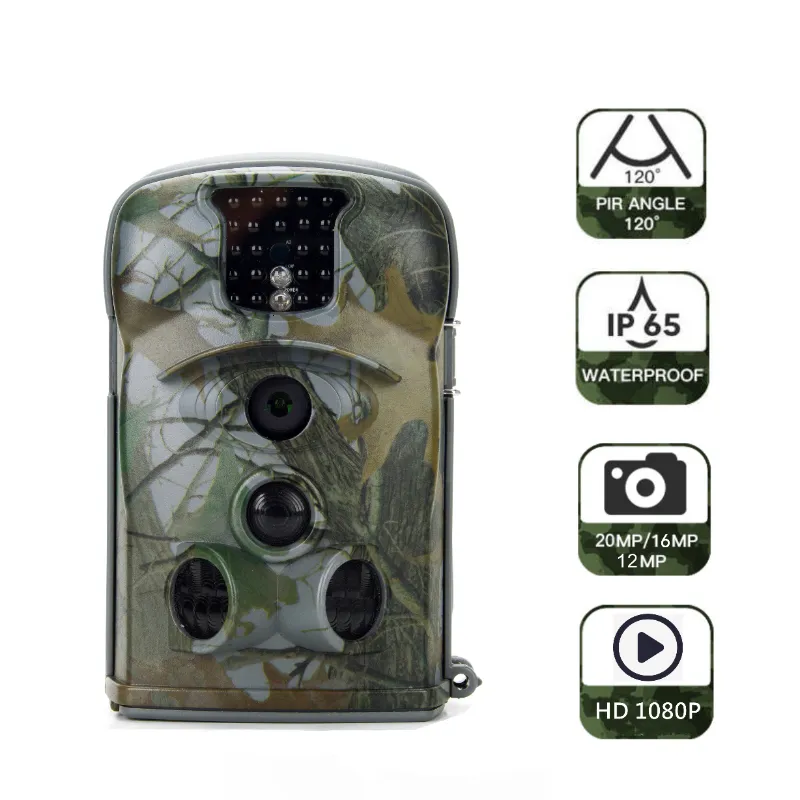 Hunting Cameras 20MP 1080P HD Night Vision Camera Po Video Surveillance Wildlife Trail IP66 Waterproof Cam Trap 230603