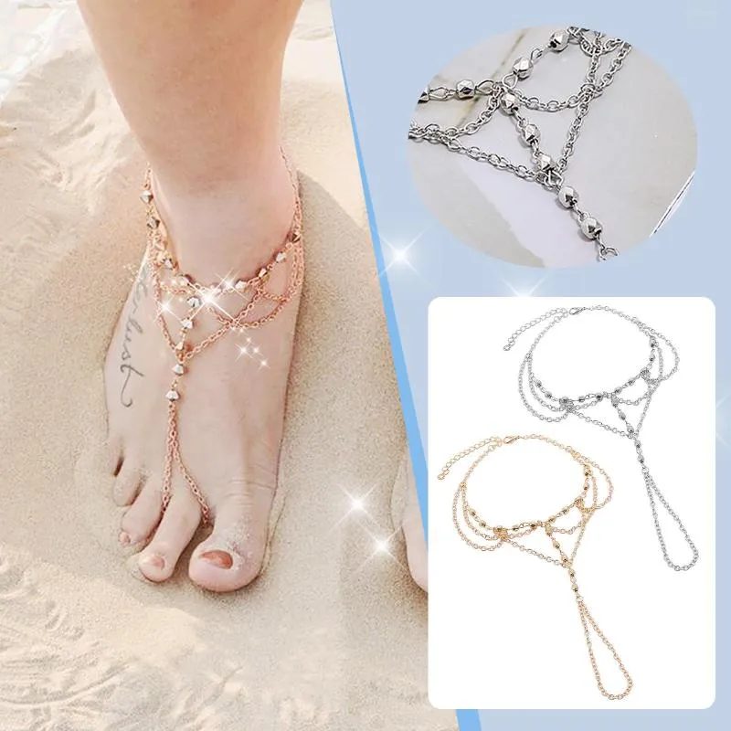 Anklets Rosary Bracelet Beach Accessories Women's Jewelry Gifts Girls Ladies Wife Mom Wholesale