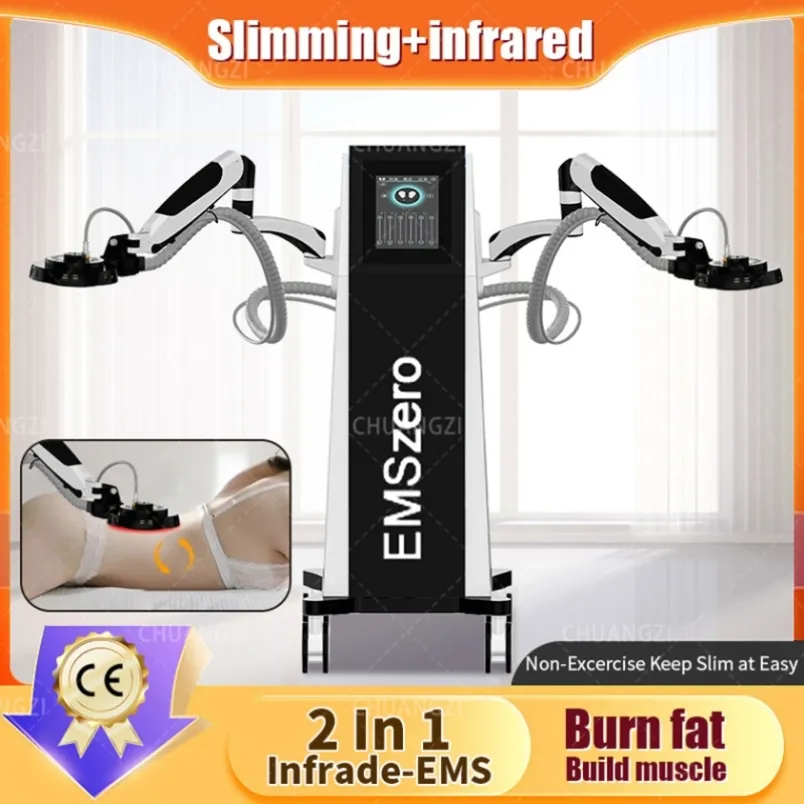 DLS-EMSlim Physiotherapy Machine Infrared Ray Emszero Neo Muscle Stimulator Électromagnétique Minceur Équipement Body Sculpting Machine 2 Poignée