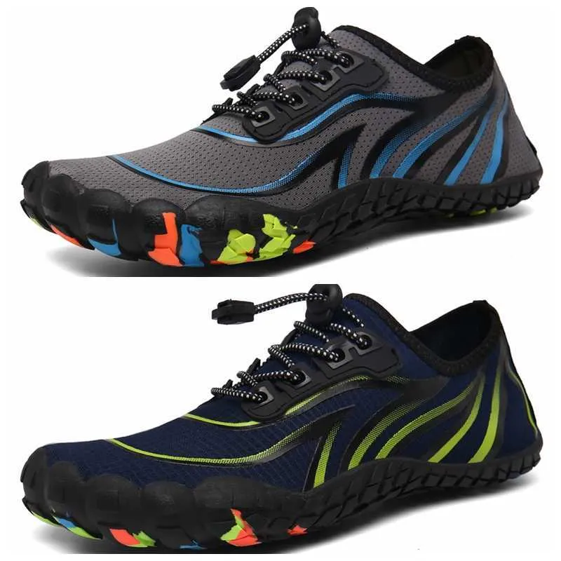 Scarpe da acqua Acqua da uomo Aqua Scarpe da nuoto da uomo per sport da spiaggia asciugatura rapida piedi nudi utilizzati per la nautica pesca immersioni surf 2022 P230603