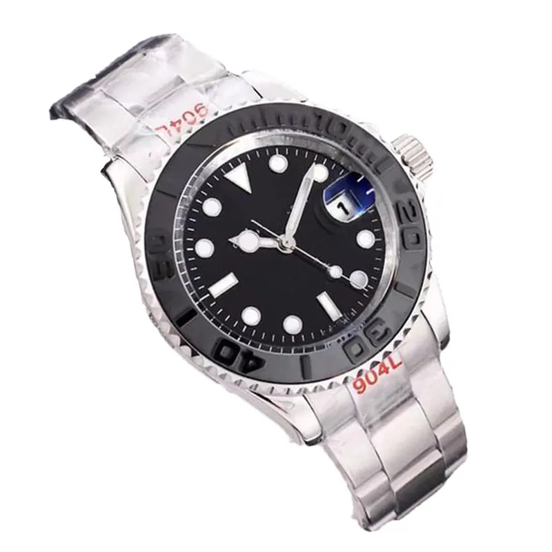 iate Masters moda relógios de pulso safira AAA precisão 40mm 904L banda de aço inoxidável relógio luminoso esportes masculino automático vitange relógios relógio à prova d'água
