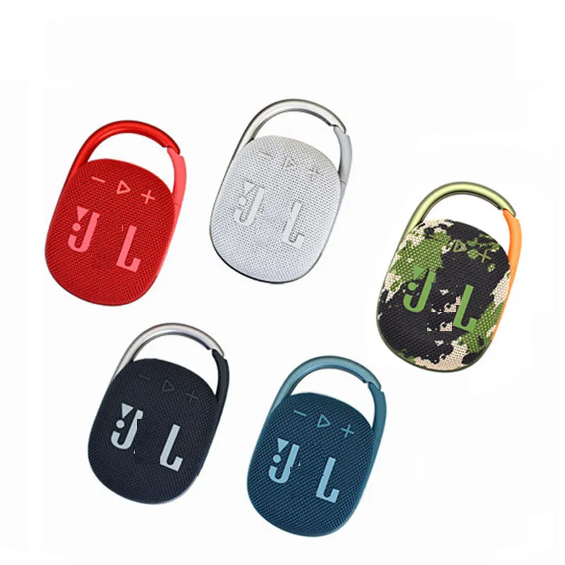 CLIP4 Music box 4 generation wireless Bluetooth speaker sports hanging buckle insert card convenient small speaker