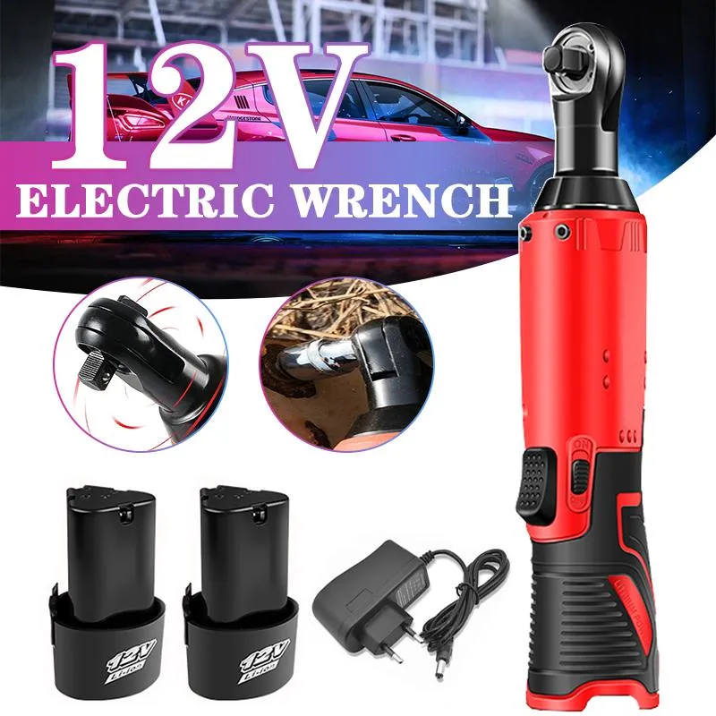 Sleutels 12v/18v Screwdriver Wrench Electric Wrench Ratchet Wrench Angle Drill Screwdriver to Removal Screw Nut Car Hand Tool Set