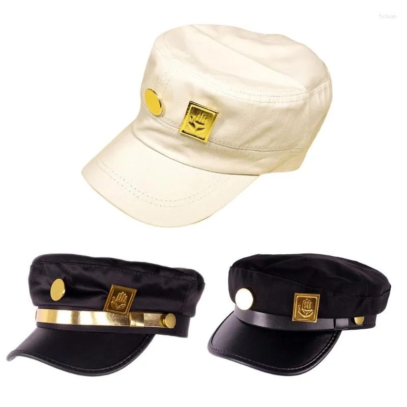 Basker Badge-Cap Uniform Anime Costume Hat for Adult Cosplay Cap Animation Accessories