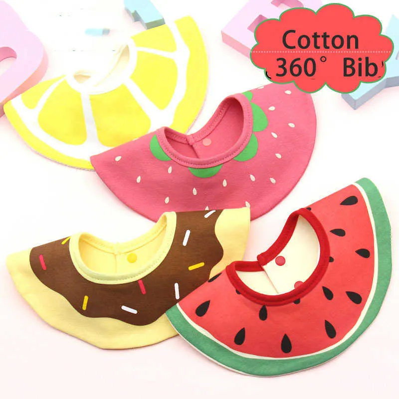 BIBS Cloths Cotton Petal Cartoon Printing Feeding Saliva Ręcznik Neonatalny miękki tkanina Burp Spring Spring Atut