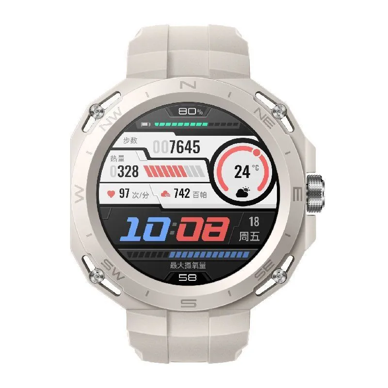 Restez en forme et à la mode avec Huawei Watch GT Cyber Flash - Votre montre intelligente ultime pour le sport avec surveillance de l'oxygène sanguin et de la fréquence cardiaque