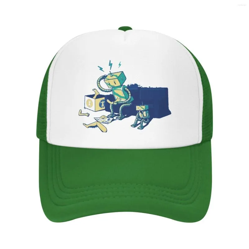 Casquettes de baseball Certains assemblages requis Visière en maille Hommes Chapeau de baseball pour femmes Chapeaux Nécessitent un humour de dessin animé