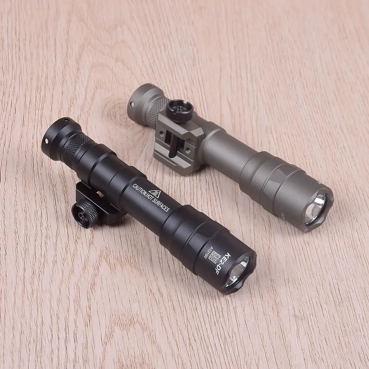 Tactical SF M600 M600DF Scout Light Rifle Flashlight Fit 20mm Pictinny Rail For HK416 AK Constant Momentary-Black