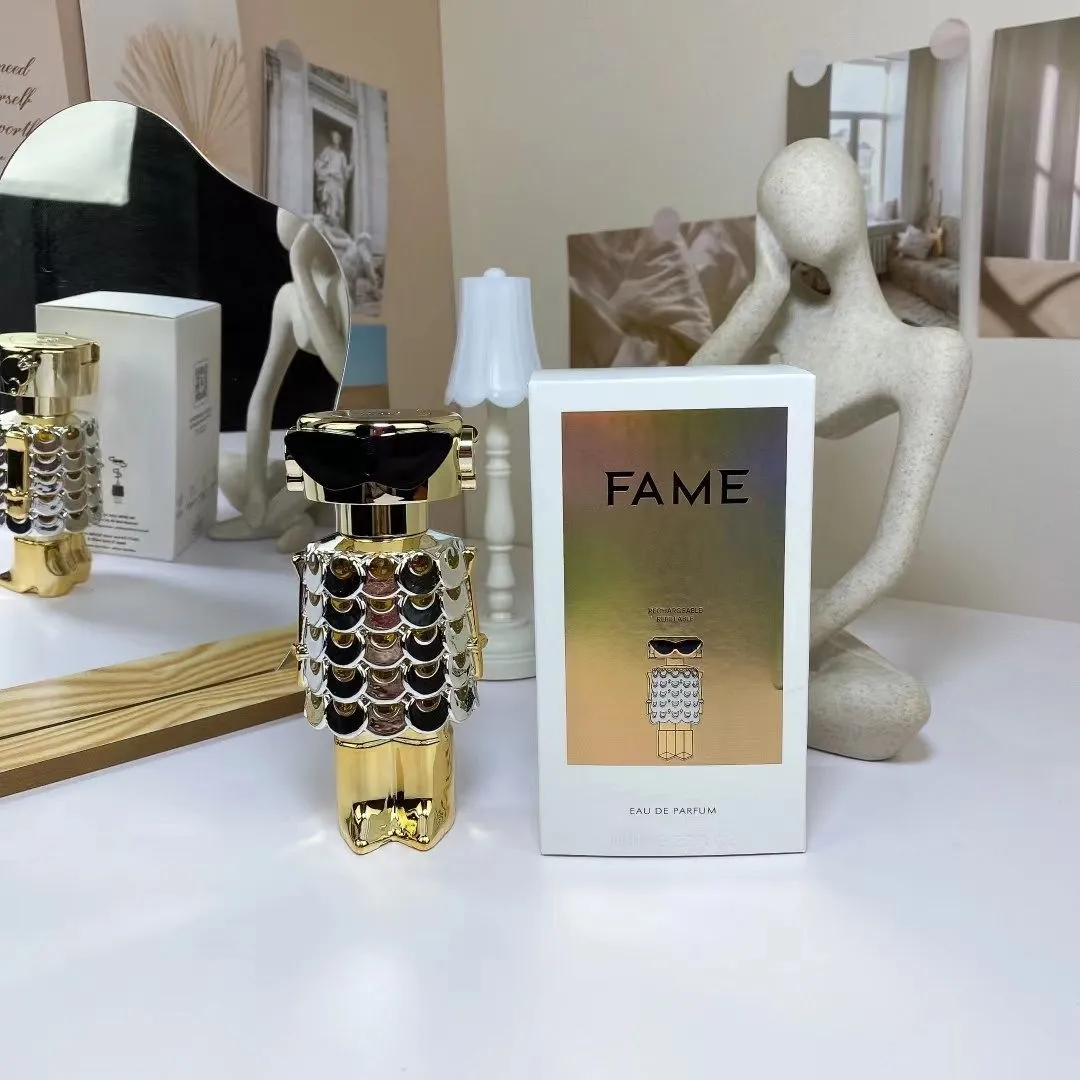 Robot Style Damenparfüm 80 ml Fame Fragrance Eau de Parfum Herren Phantom Perfumes Lady Fragrances Langlebiges Spray Parfum Deodorant
