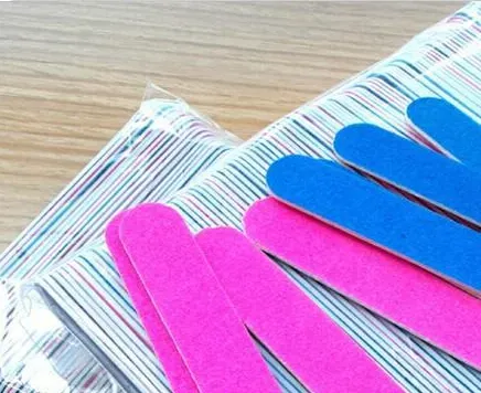 Оптовая новая 500pcs Mini Nail Files Files Files Manicure и педикюр