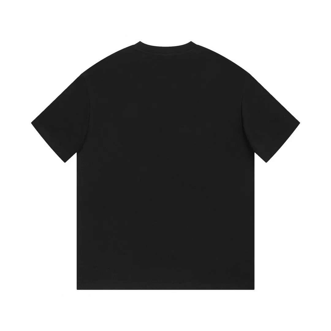 22ss Men Women Designers T-Shirts tee letter Jacquard Embroidery short sleeve Man Crew Neck Streetwear Black white gray Purple red S-2XL