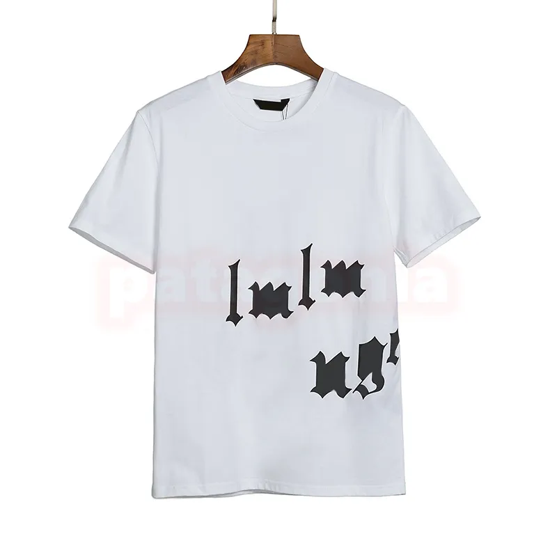 Mode Hommes T-shirt Casual Manches Courtes Lettre Impression Tops Hommes Femmes Hip Hop Tees Hommes Vêtements Taille S-XL