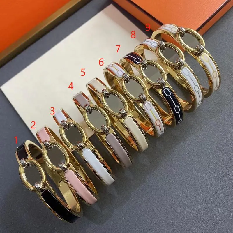 designer bracelets bangles for women trendy charm unisex Stainless Steel gold plated jewelry south American anniversary designer jewellery luxury