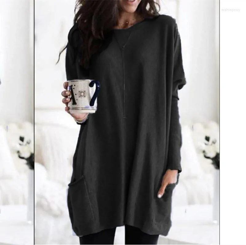 sachin and babi light blue dress Oversized Women's Long Top T Shirt Dress with Pockets