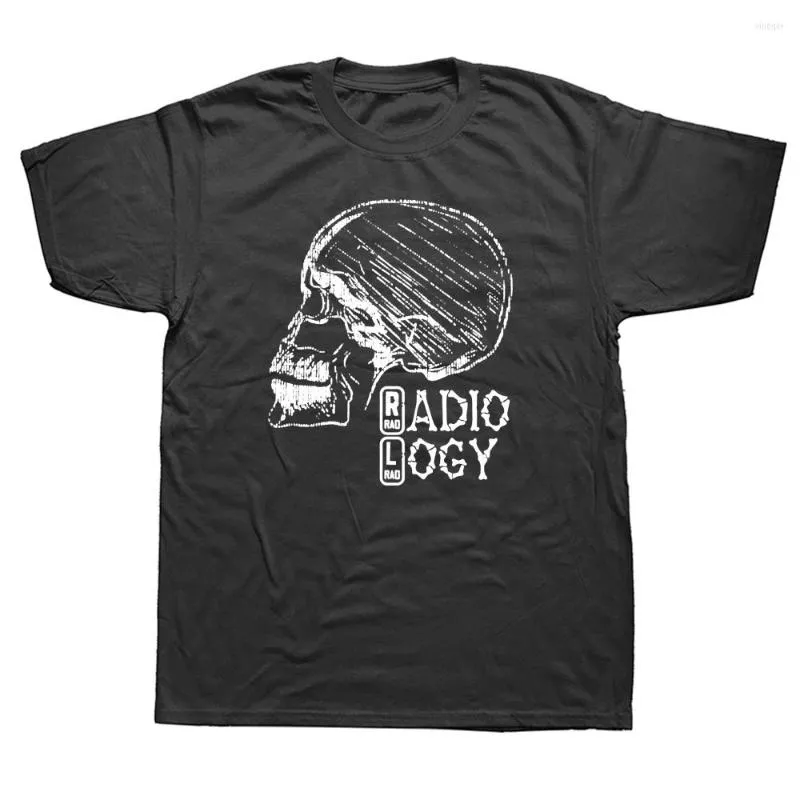 Herren-T-Shirts, lustige Sommer-Stil, Radiologie, Röntgentechnik, Leben, Grafik, Baumwolle, Streetwear, kurzärmelig, Geburtstagsgeschenke, T-Shirt für Herren