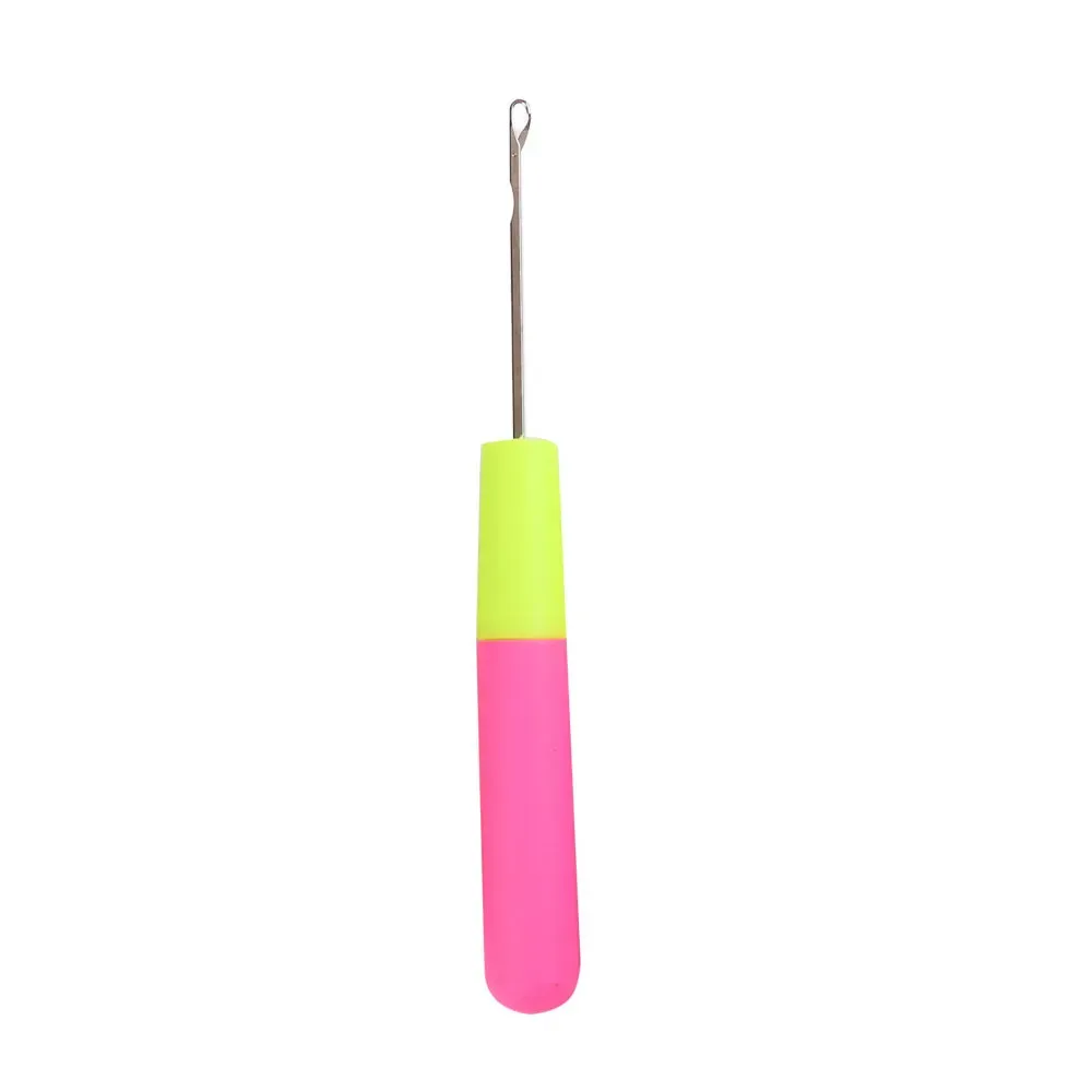 便利な縫製アクセサリープラスチックヘアフッククラフト用品かぎ針編みの編組DIYツールの針の針