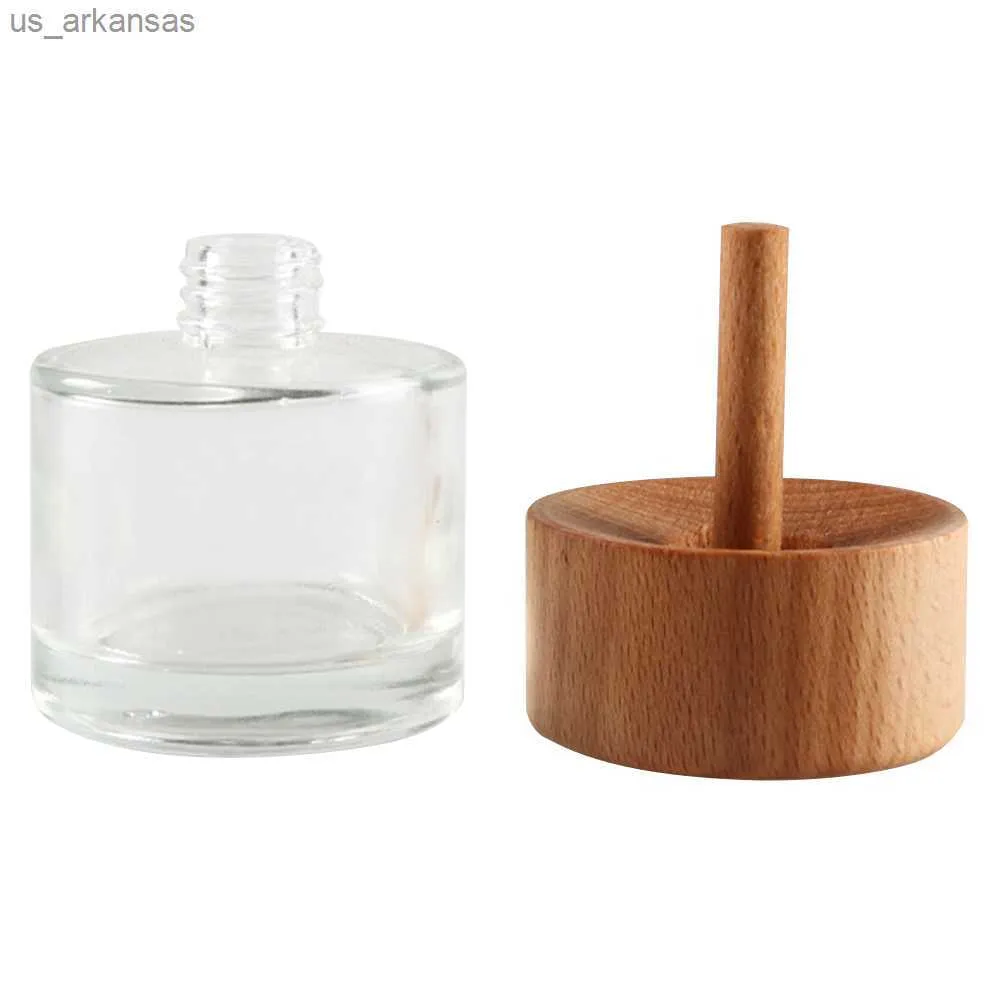 Air Diffuser Glass Aromatherapy Bottle Bottles Diffusers Essential Oils Reed Fragrance L230523