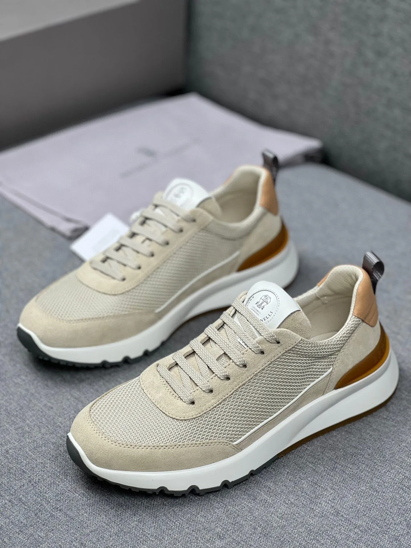 【関税&送料込み】Brunello Cucinelli Sneakers Precious Det DHgate.com:Cucinelli Brunello BC Low-Top Sneakers: Designer