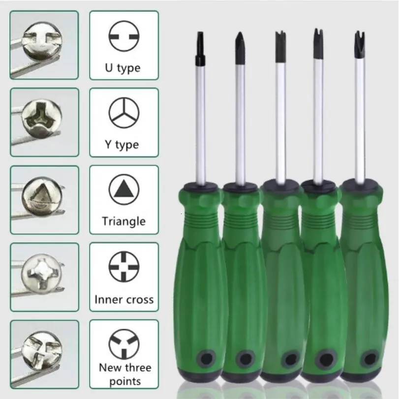 Special Shaped Screwdriver Set With Magnetic Screwdriver Tool U Y