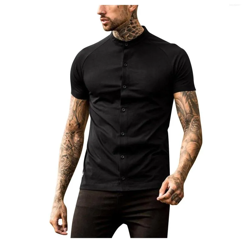 Camisas Casuais Masculinas Roupas De Grife Masculinas Despojadas