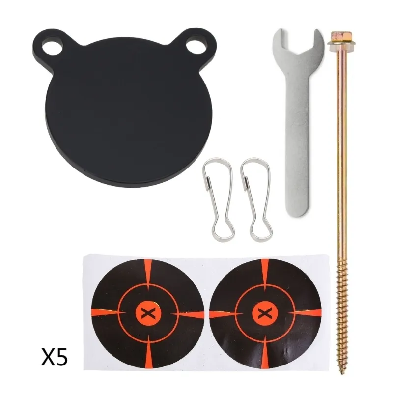 Autres matériaux en alliage d'articles de sport et panda durable pour cible de tête épais 7,6 cm Air Tar 230606