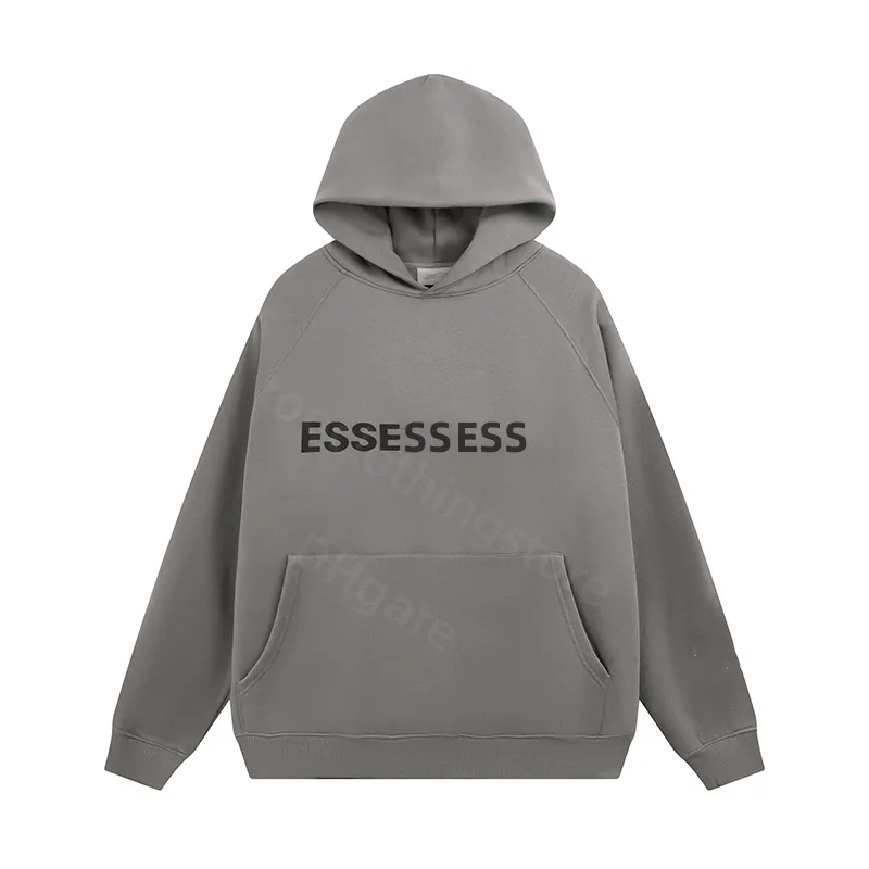 Essent hommes mode sweat 3D silicone sweats à capuche Skateboard automne hiver haute rue unisexe Hip Hop vêtements à capuche taille S-XL