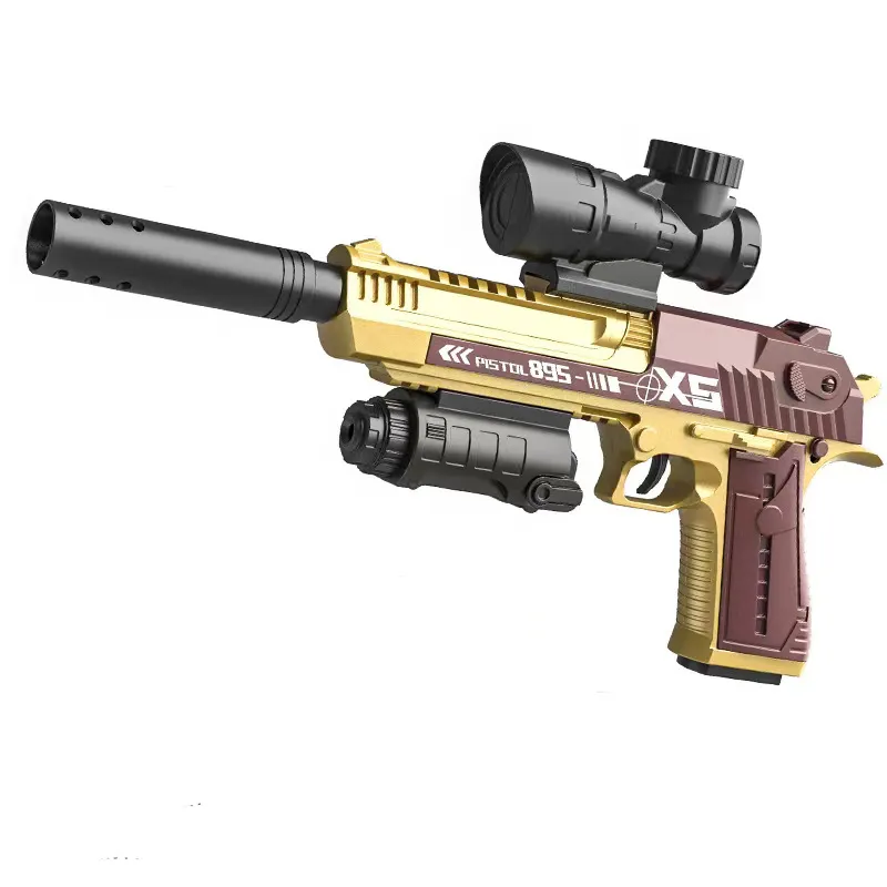 Pistola de juguete para dardos Nerf, lanzadores automáticos de juguete de  espuma y pistolas con 3 modos de ráfaga, armas de juguete personalizadas