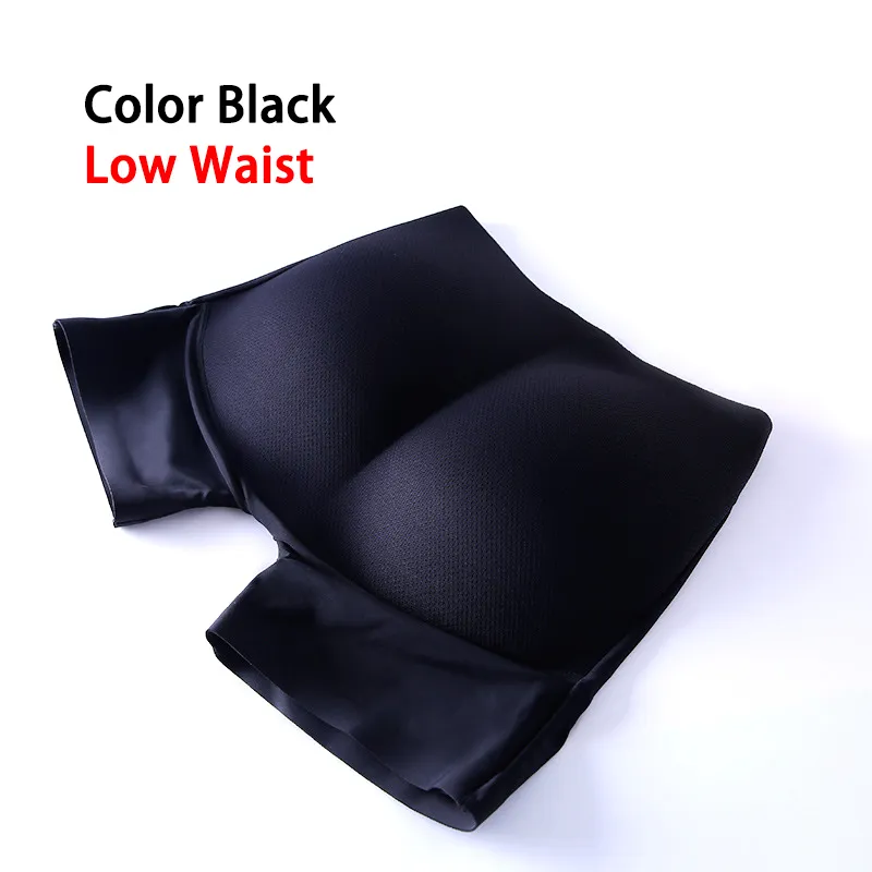 Silicone Seamless Body Shaper Thong With Padded Panties For Butt