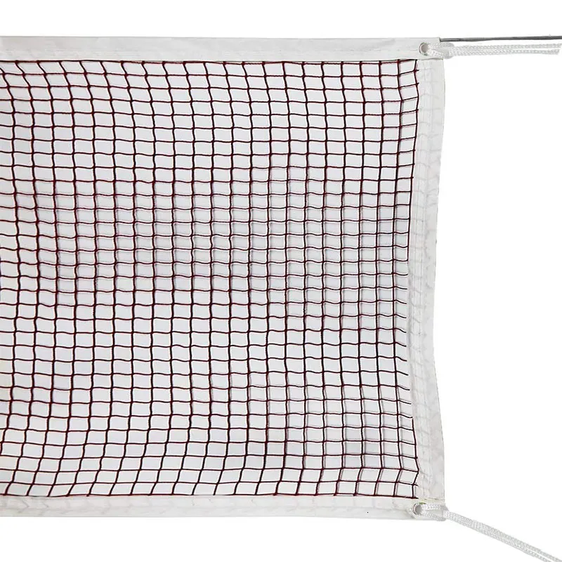 Badminton String 6.1mx0.76m Profesjonalny standardowy badminton siatkówka siatkówka tenisowa siatka Mesh Pickleball Akcesoria 230605