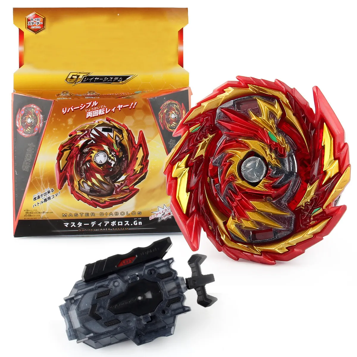 Lord Evil Dragon Burst GT B155 Beyblade 4d Takara Tomy Spinning Top