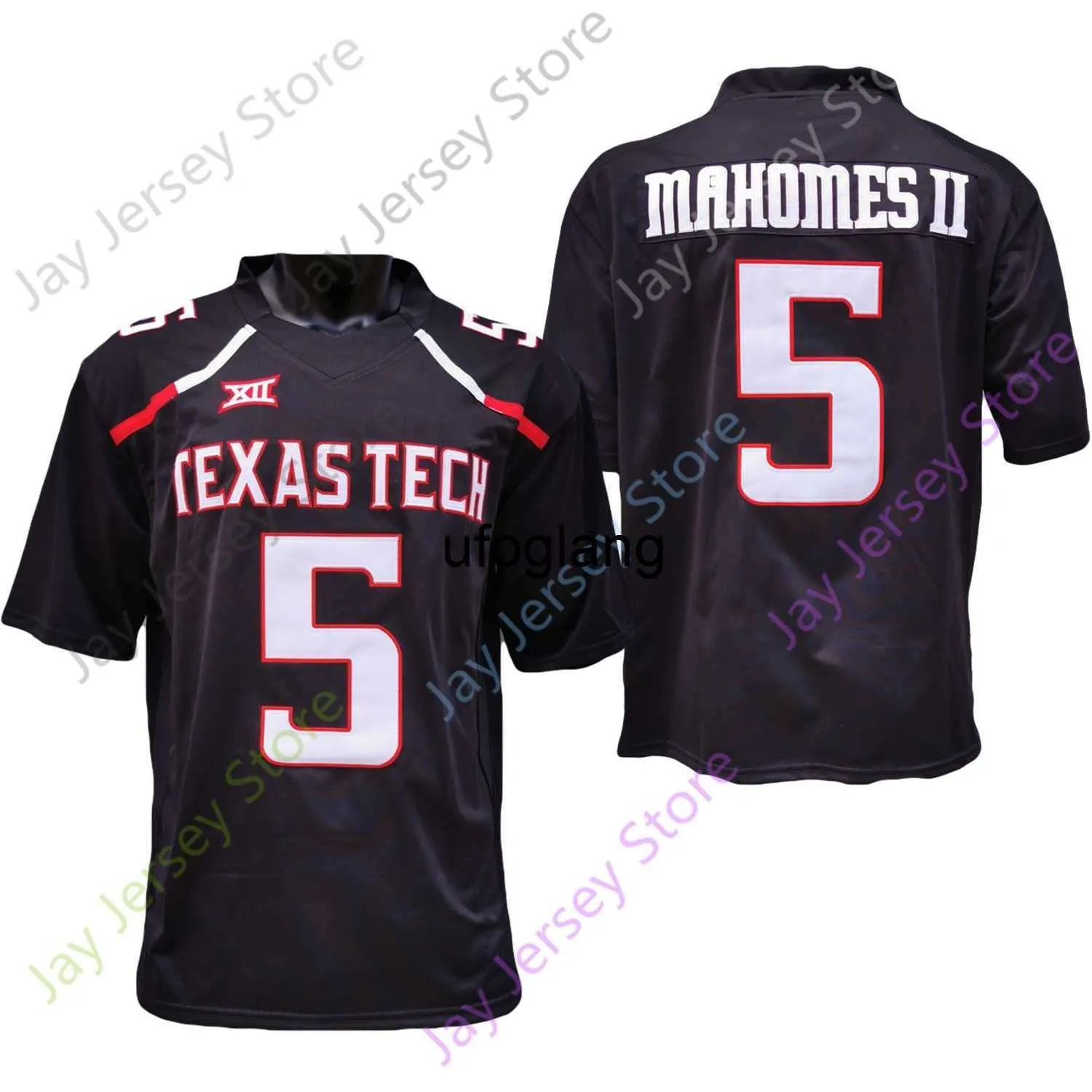 coe1 2020 New NCAA Texas Tech TTU Jerseys 5 Patrick Mahomes II College Football Jersey Size Youth Adult