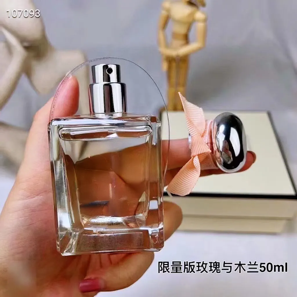 Perfume feminino personalizado de alta qualidade rosa série 100ML entrega expressa