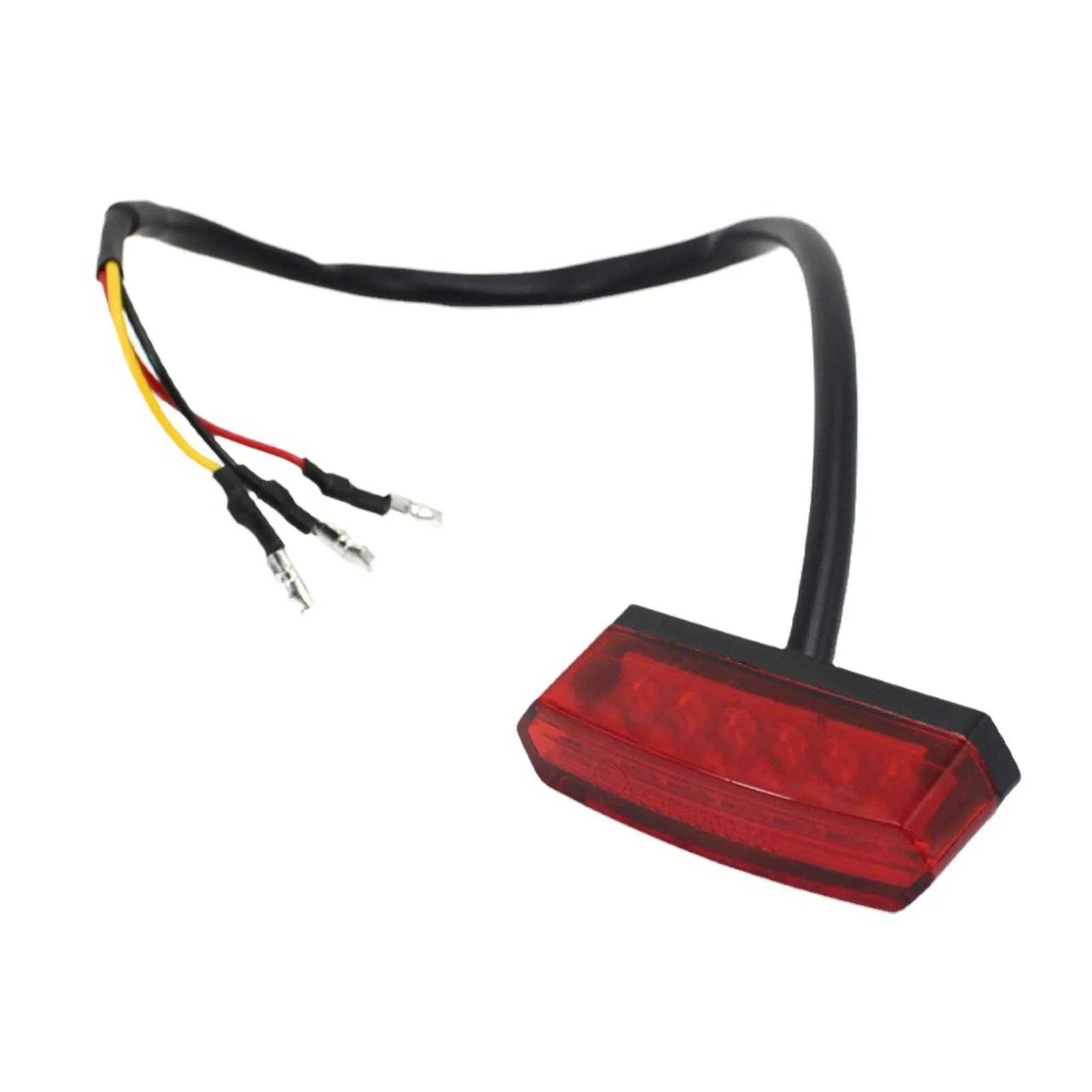 12V 6 LED Motorcycle Tail Light Bike Mini Rear Running Stop Brake Bright Lamp - Foto 7