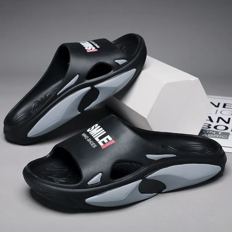 2023 Pantofole da sneaker estive Ciabatte con plateau con suola spessa per donna Uomo Sandali sportivi unisex con cava morbida in EVA Scarpe da spiaggia casual