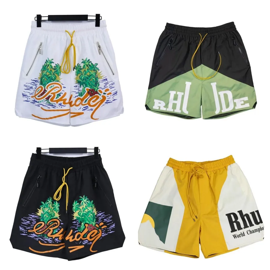 Herren Shorts 2023 Shude Summer Running Men Sport Mens Gymnasten Sport kurzer Hosen Elastische Taille Unisex Schwimmdesigner