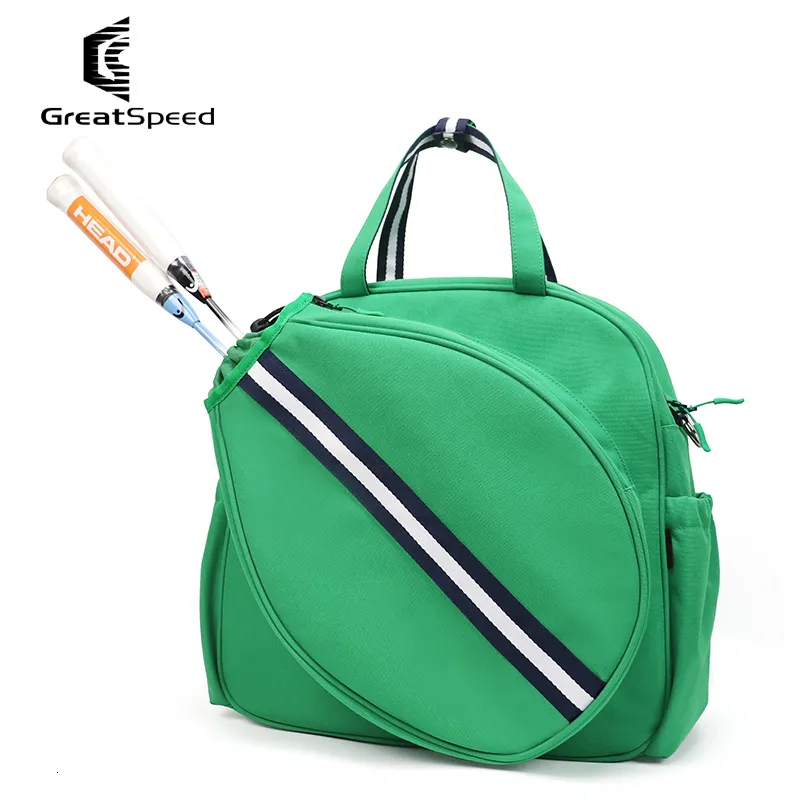Green Print Tennis Bag With Laptop Storage Shoulder Bag For Adults And Youth GreatSpeed Original Tennis Bag For Squash Racket Stylish Oxford Cloth Design From Dao05 22.15 DHgate.Com