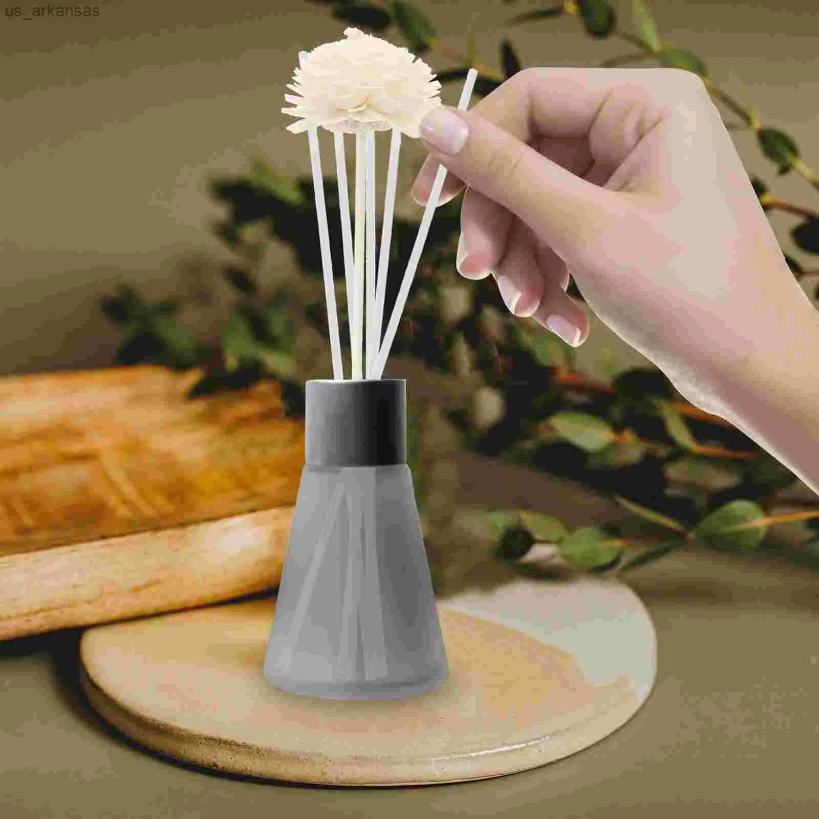 Arom Diffuser Flameless Aromatherapy Stick Accessories Set 20x4,5 cm Sticks White Hushållens parfym Diffusion Vass L230523