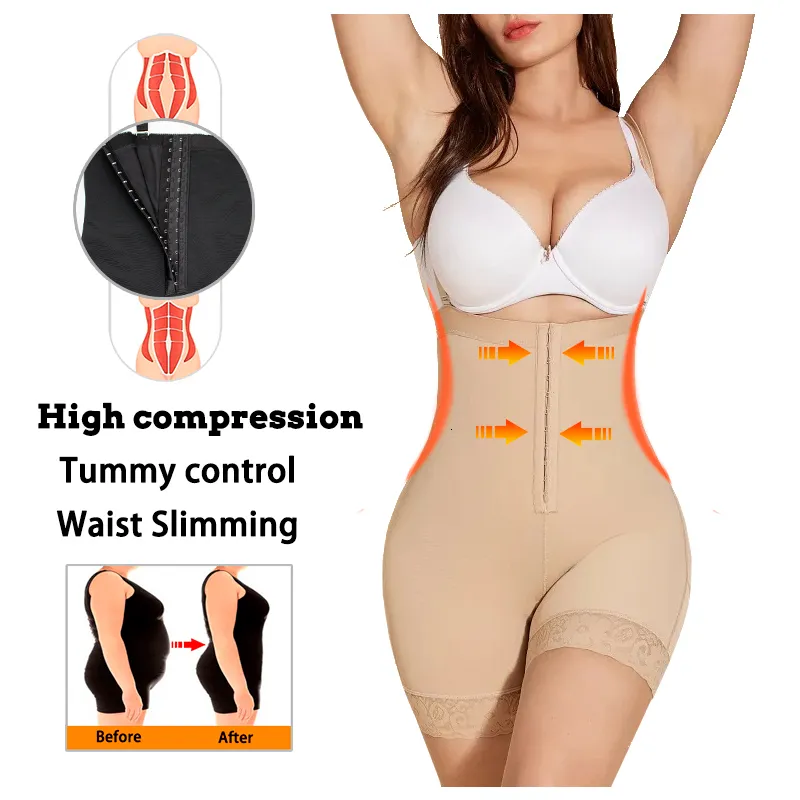 High Waist Flat Tummy Girdle Shorts With Butt Push Up And Bbl Girdle Corset  Bodysuit For Women Slimming Faja Body Shaping Panties From Dao04, $21.75