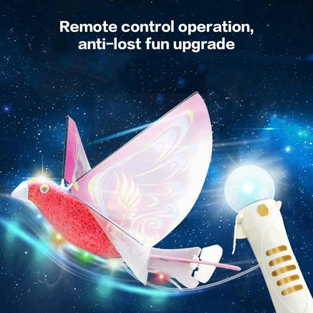 Flying Bird Mini RC Drone Remote Control, 360 Degree, Electric, Fun Toy ...