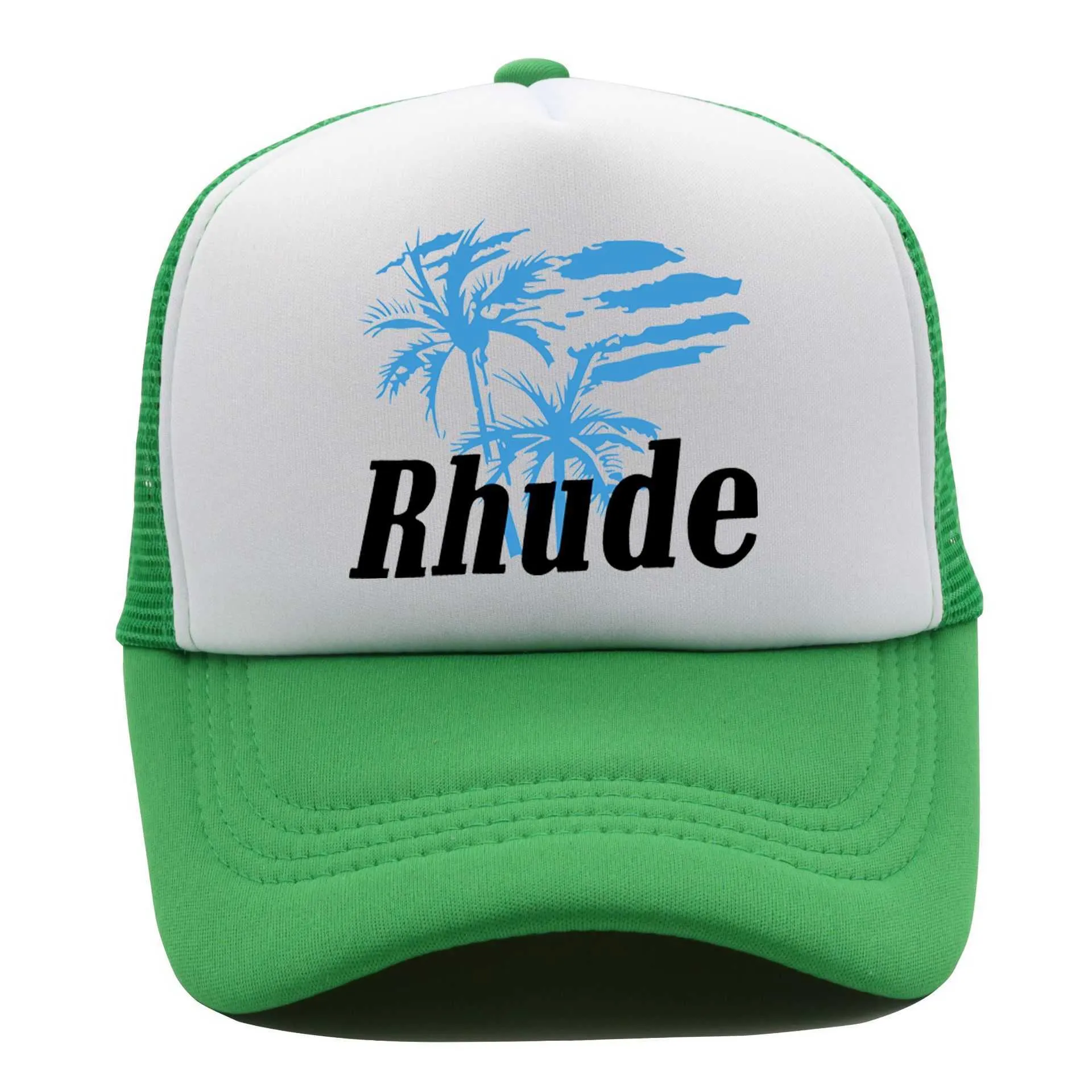 Ball Caps Rhude Fashion Brand Gedrukt Amerikaanse Baseball Cap Ontwerpers Caps zonnehoeden Heren Dames Bucket Hat Dames Snapback HatsMen IF0V