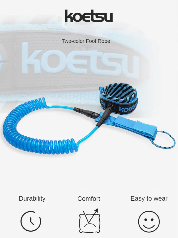 Tpu Color Compounding Ropes Premium Paddleboard Rope: 5mm/7mm Two-Tone TPU Surfboard Leash - Shop ...