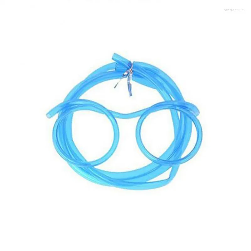 Soft Plastic Glasses Straw Funny Flexible Drinking Tube Birthday