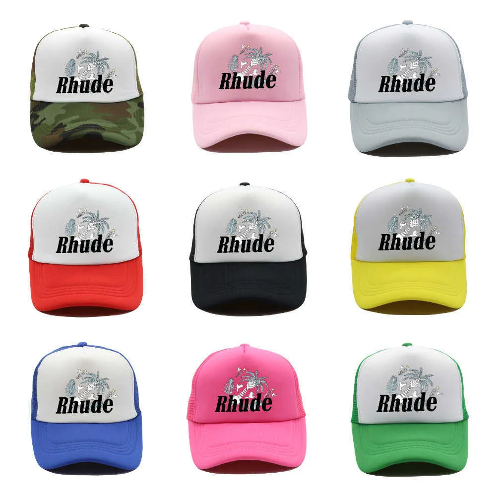 Ball Caps Rhude Printed Screen Hat Style CAP TRENDY BRAD