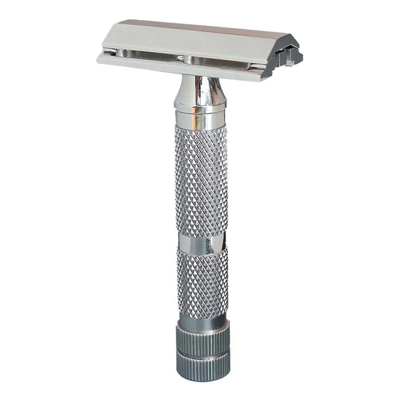 Blades Dscosmetic S9 parallel head 316L stainless steel double edge safety razor