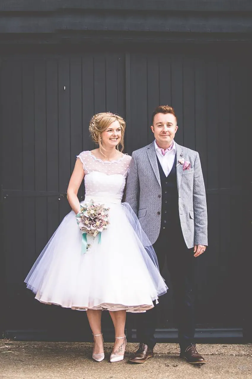 short beach dresses for weddings Boho Lace Wedding Dress: Ivory Bridal Gown also avaivableWe support customization of various colors. Short Knee Length Ball Gown