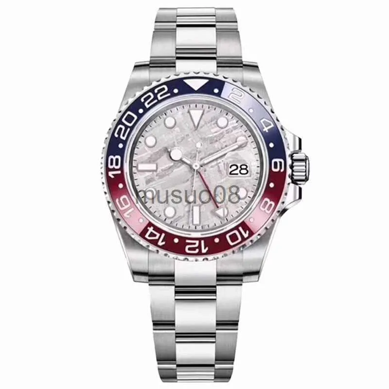 Autres montres montres pour hommes montres de créateurs mouvement montres automatiques de luxe Bague en céramique taille 41MM Double fuseau horaire verre saphir étanche lumineux d J230606