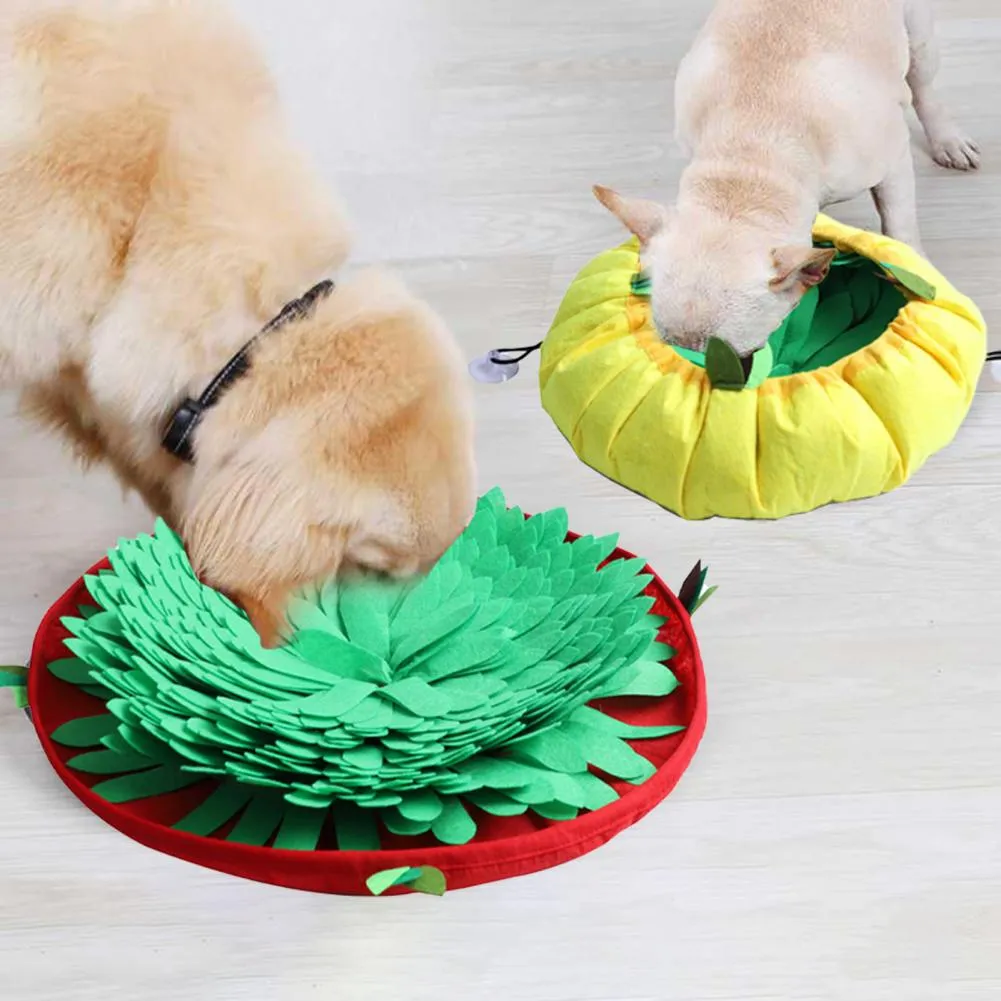 Hot Pet Sniffing Mat Bottom Smell Training Pad Washable Foraging Blanket Dog Snuffle Toy Puppy Supplies Brinquedos De Cachorro